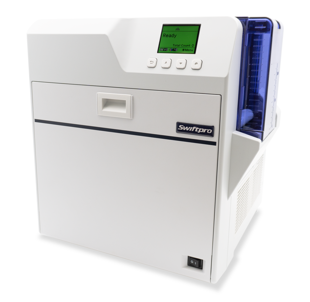 Impresora de Tarjetas Swiftpro K65 | Retransferencia 600 dpi Dúplex